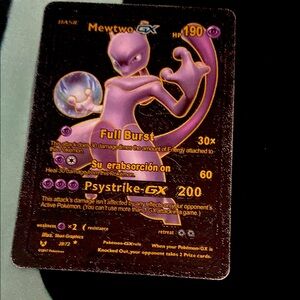 Mewtwo GX Pokémon Card